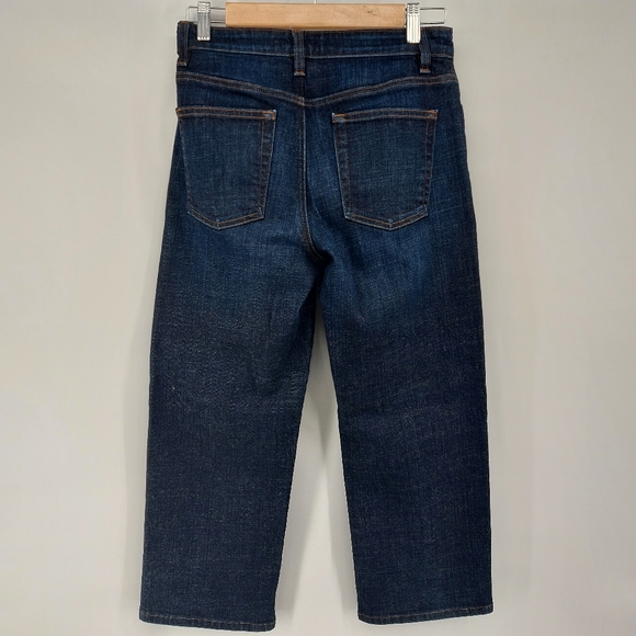 Eileen Fisher Organic Cotton Stretch Straight Ankle Jean - Picture 5 of 8